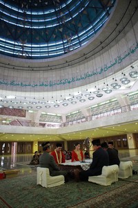Anji dan Wina menikah di Masjid At-Tin Jakarta Timur. (Foto: Dok Anji & Wina)
