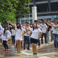SONEID Sukses Gelar Flashmob di Gelora Bung Karno