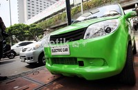 Mobil ini sempat mogok di kawasan Jl. Thamrin, Jakarta.