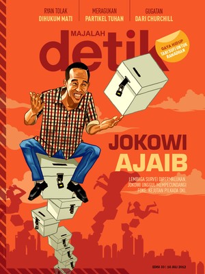 Tawaf Relawan Pembawa Kemenangan Jokowi