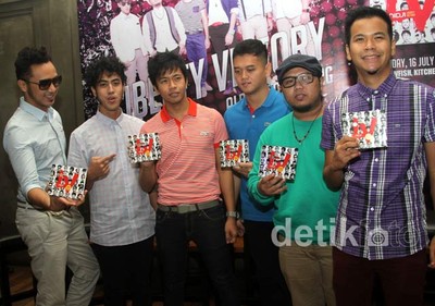 Nidji Launching Album Liberty Victory