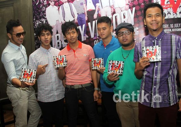 Nidji Launching Album Liberty Victory