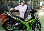 AHM Rilis Honda Supra X 125 Helm in PGM-FI