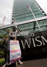 Korban Lapindo Nangkring di Wisma Bakrie