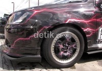 Perubahan senilai 10-15 ribu ringgit yang dikeluarkan Nizam tidak sia-sia, soalnya dia berhasil menarik perhatian pengendara lain. (M Luthfi Andika/detikOto).