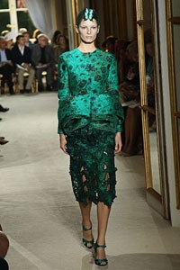 Giambattista Valli, Fall/Winter Couture 2012. New York Fashion Week 2012. [Foto: Julien M. Hekimian/Getty Images]