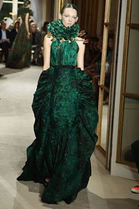 Giambattista Valli, Fall/Winter Couture 2012. New York Fashion Week 2012. [Foto: Julien M. Hekimian/Getty Images]