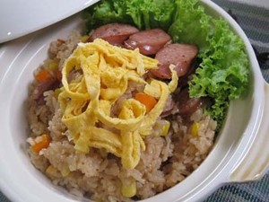 Resep Nasi: Nasi Liwet Sosis