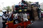 Kelebihan Muatan, Bajaj Ditilang
