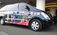 PT Hyundai Motor Indonesia bekerja sama dengan PT Cipaganti Citra Graha siap memanjakan konsumen dalam jasa travel kelas menengah ke atas. Hyundai memasok H-1 versi komersial yakni Starex Mover. (Luthfi Andika/detikOto).