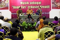 Inti dari hasil dialog tersebut adalah industri musik seharusnya bisa lebih berkembang lagi dan menjadi penghasilan terbesar industri kreatif yang bisa melebihi segalanya.