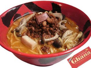 Sluurp.. Tottemo Oishii Chocolate Ramen!