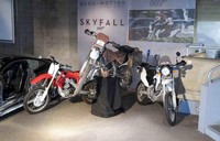 Motor-motor Honda yang muncul di film Bond dipamerkan National Motor Museum di Beaulieu, Inggris. (dok Honda)