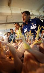 Ketum Partai Demokrat Pantau Harga Sembako
