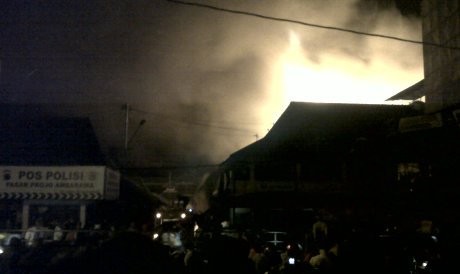 Pasar Projo Ambarawa Ludes Diamuk Si Jago Merah