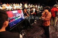 Tak ketinggalan, beberapa jajaran petinggi CT Corp juga menyaksikan langsung acara yang disiarkan secara Live selama sahur ramadan itu