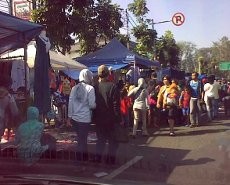 Pasar Gasibu di Minggu Pertama Puasa Ramai Lancar