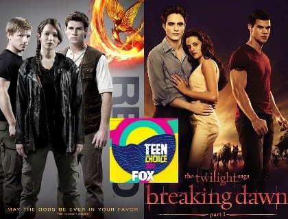Hunger Games & Breaking Dawn I Dominasi Teen Choice Awards 2012