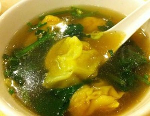 Resep Sup : Sup Pangsit Ayam