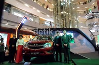 Mazda mengklaim kalau All-New Mazda BT-50 Pro merupakan kombinasi cerdas dari beberapa elemen desain Mazda dimana desain headlamps yang menyerupai bumerang membuatnya tampak seperti mobil penumpang. (Syubhan Akib/detikOto).