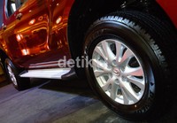 Untuk dapur pacunya, All-New Mazda BT-50 Pro hadir dengan mesin baru all-new engine lineup 2.2 low dan high power common-rail turbo diesel engine yang dikolaborasikan dengan 5 sampai 6 kecepatan untuk transmisi manual dan 6 kecepatan untuk tranmisi otomatis. (Syubhan Akib/detikOto).