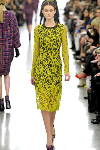 Erdem, Fall/Winter 2012. London Fashion Week 2012. [dok. Erdem]