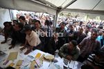 Berdesak-desakan Demi Tiket Mudik Gratis