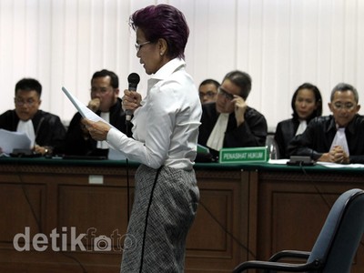 Miranda Bantah Semua Dakwaan Jaksa