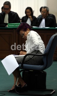 Jaksa menjerat Miranda dengan Pasal 5 ayat 1 huruf b atau Pasal 13.Ramses/detikcom