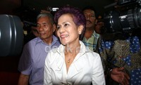 Miranda menegaskan tidak pernah melihat, mendengar, dan mengalami proses pemberian travellers cheque (TC) oleh Nunun Nurbaetie kepada anggota DPR.  Ramses/detikcom