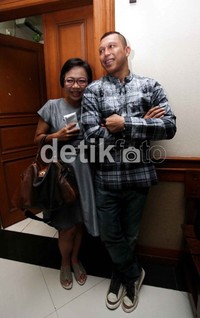 Tigor menggugat cerai di Pengadilan Agama Jakarta Selatan, Selasa (24/7/2012).