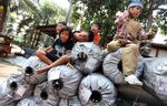 Keceriaan Anak-anak Pinggiran Saat Bermain