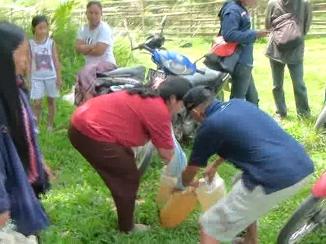 Ratusan Warga Kendari Ricuh Berebut Minyak Tanah Murah