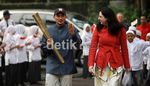 Santri Sambut Pembukaan Olimpiade London