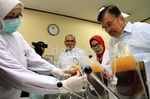 JK Tinjau Persediaan Darah  untuk Ramadan