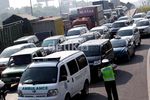 Ada Aksi Bakar Mobil, Tol Jatibening Macet Total