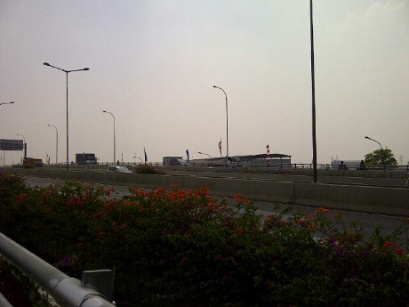 Menteri PU Resmikan Fly Over Rawa Buaya