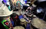 Kerajinan Suku Asmat Ramaikan Pasar Anak Negeri