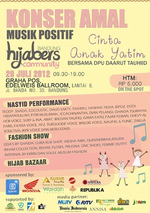 Tim Hijab Hunt 2012 Hadir di Event Hijabers Community Bandung