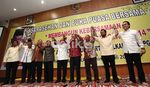 Buka Puasa Bersama, JK-Ical Terlihat Solid