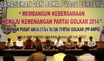 Buka Puasa Bersama, JK-Ical Terlihat Solid
