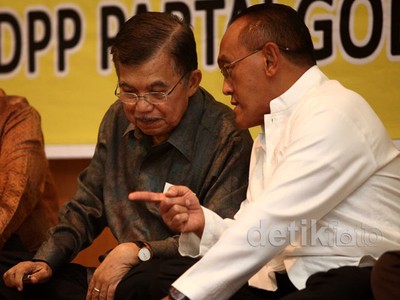 Buka Puasa Bersama, JK-Ical Terlihat Solid
