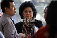 Anggota Dewan Pembina Partai Demokrat ini mengaku membawa bukti-bukti. Ramses/detikcom.