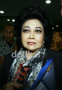 Usai menjalani pemeriksaan pekan lalu, dalam keterangannya Hartati membantah telah memberikan uang kepada Bupati Buol, Amran Batalipu untuk Pilkada, Buol. Ramses/detikcom.