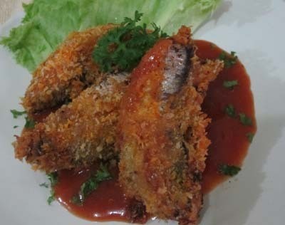 Resep Seafood: Crunchy Sarden