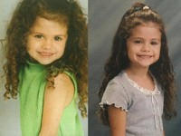 Si imut Selena Gomez saat berusia 6 tahun. (doc. Oceanup.com)