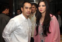 Nia tampak lebih berisi usai melahirkan sang buah hati pada 2 Juni lalu. Gus Mun/detikHOT.