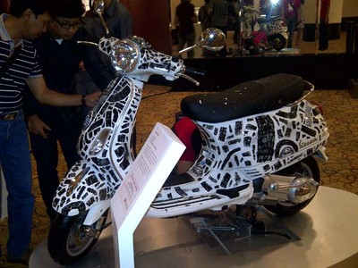 Lelang Vespa untuk Amal Tembus Rp 57,5 Juta