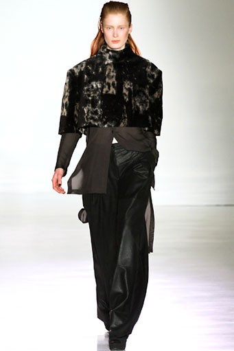 Jeremy Laing, Fall/Winter 2012. ork Fashion Week 2012. [dok. Jeremy Laing]
