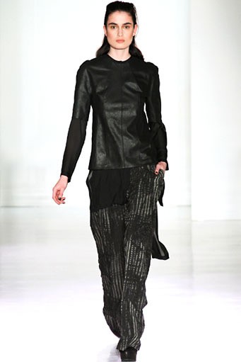 Jeremy Laing, Fall/Winter 2012. ork Fashion Week 2012. [dok. Jeremy Laing]